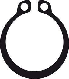 Präzisions-Sicherungsringzange Knipex gerade A0