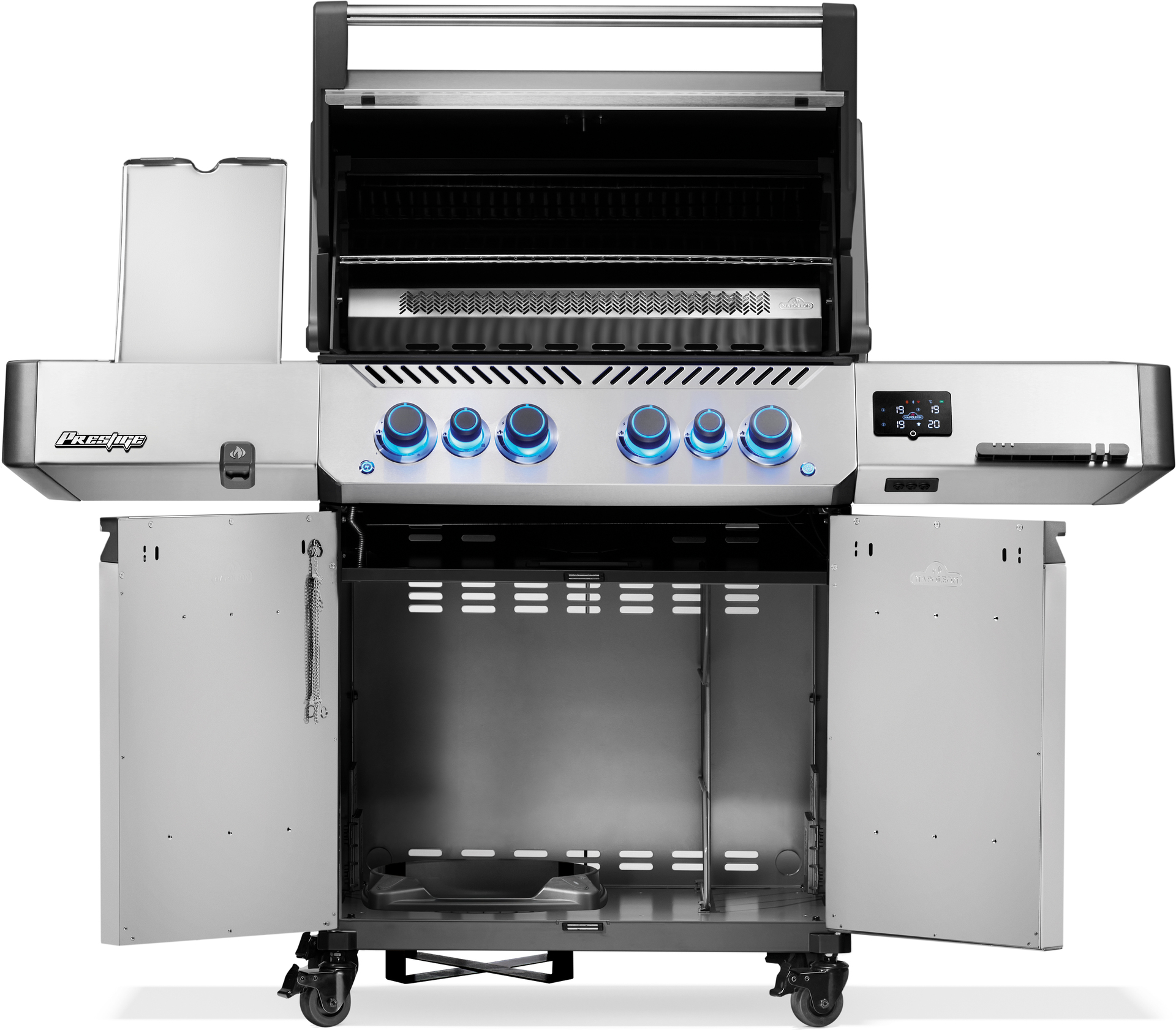 Gasgrill Prestige 500 Connected Edelstahl