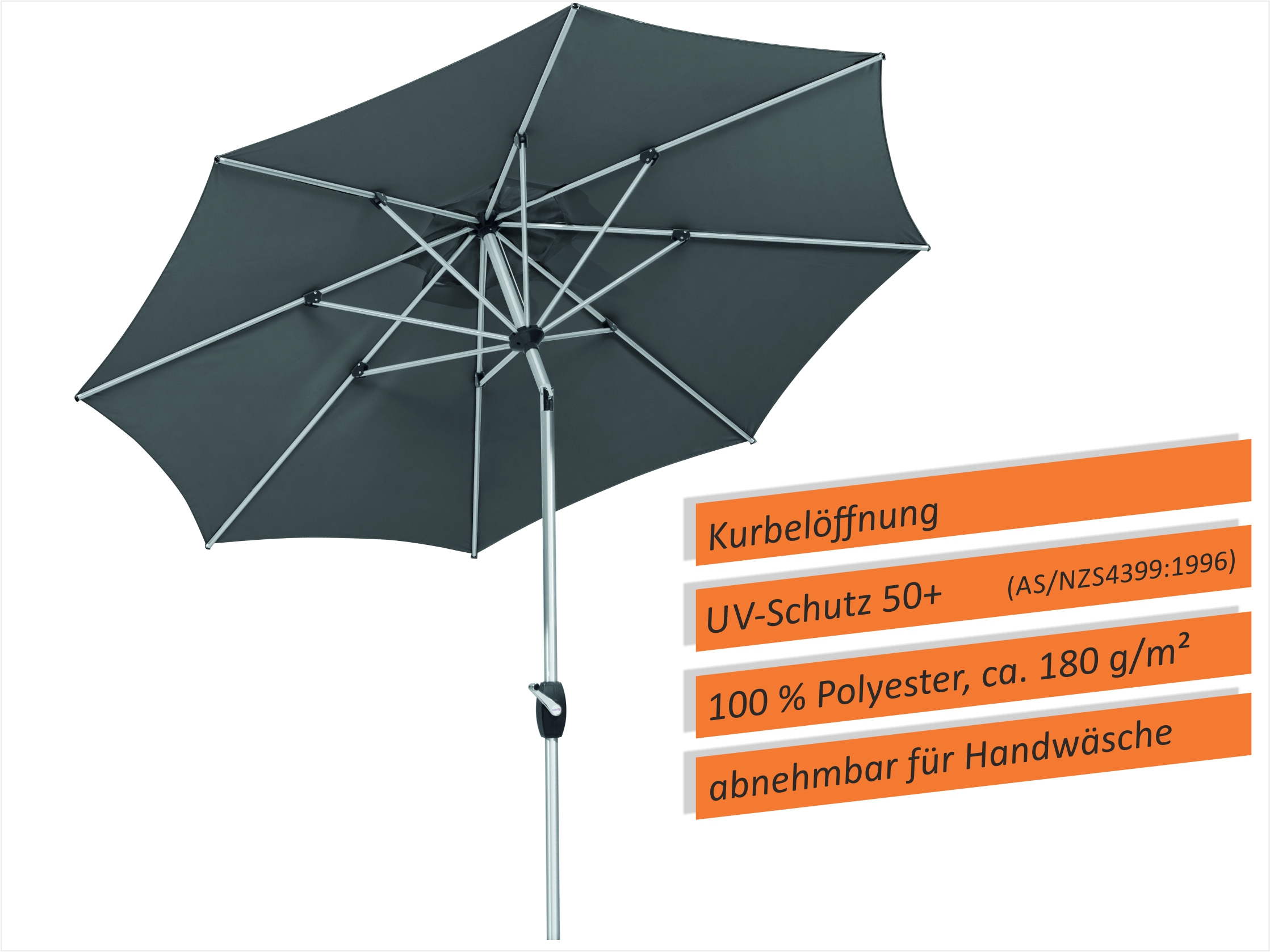 Marktschirm Venedig bei leitermann.de günstig kaufen Marktschirm Venedig