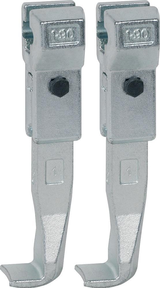 Abzughaken-Paar für Abzieher Universal Größe 1-250 KUKKO