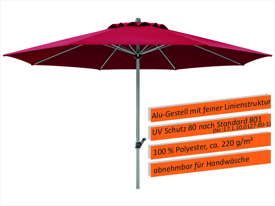 Sonnenschirm Gemini Ø 360/8cm