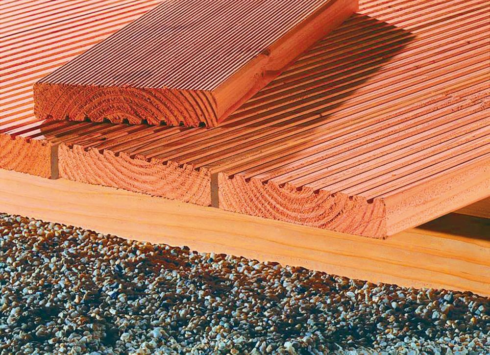 Terrassendiele Douglasie bei leitermann.de günstig kaufen Terrassendiele Douglasie