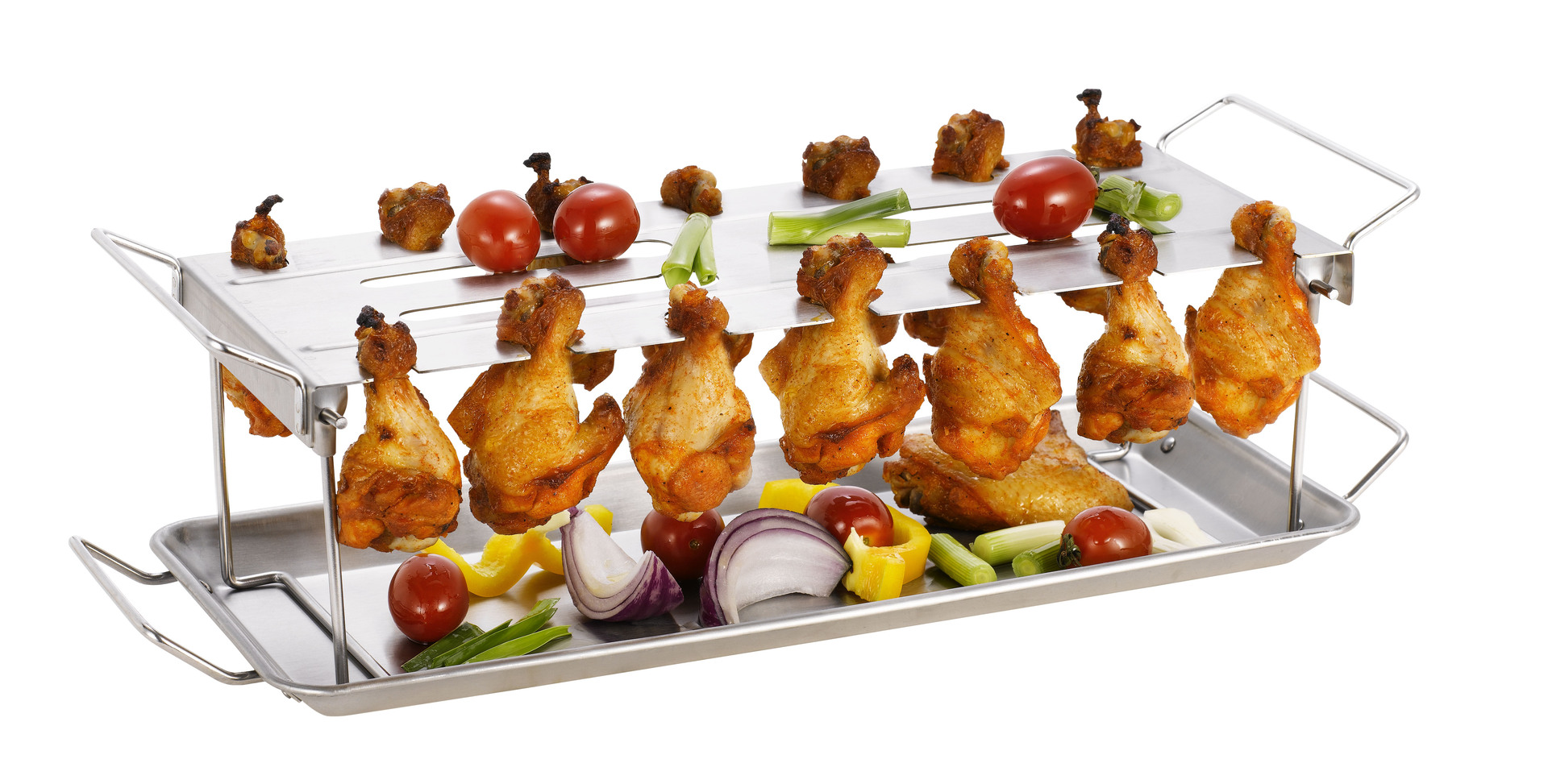 Chicken Wing Halter Edelstahl