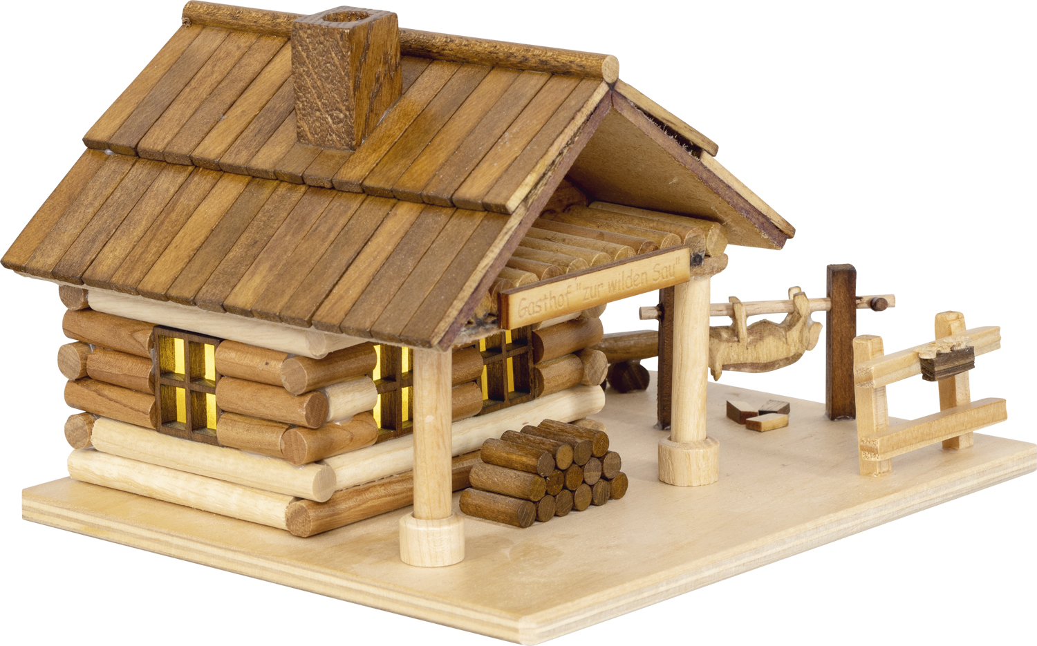 Räucherhaus "Zur Wilden Sau" bei leitermann.de günstig kaufen Räucherhaus "Zur Wilden Sau"