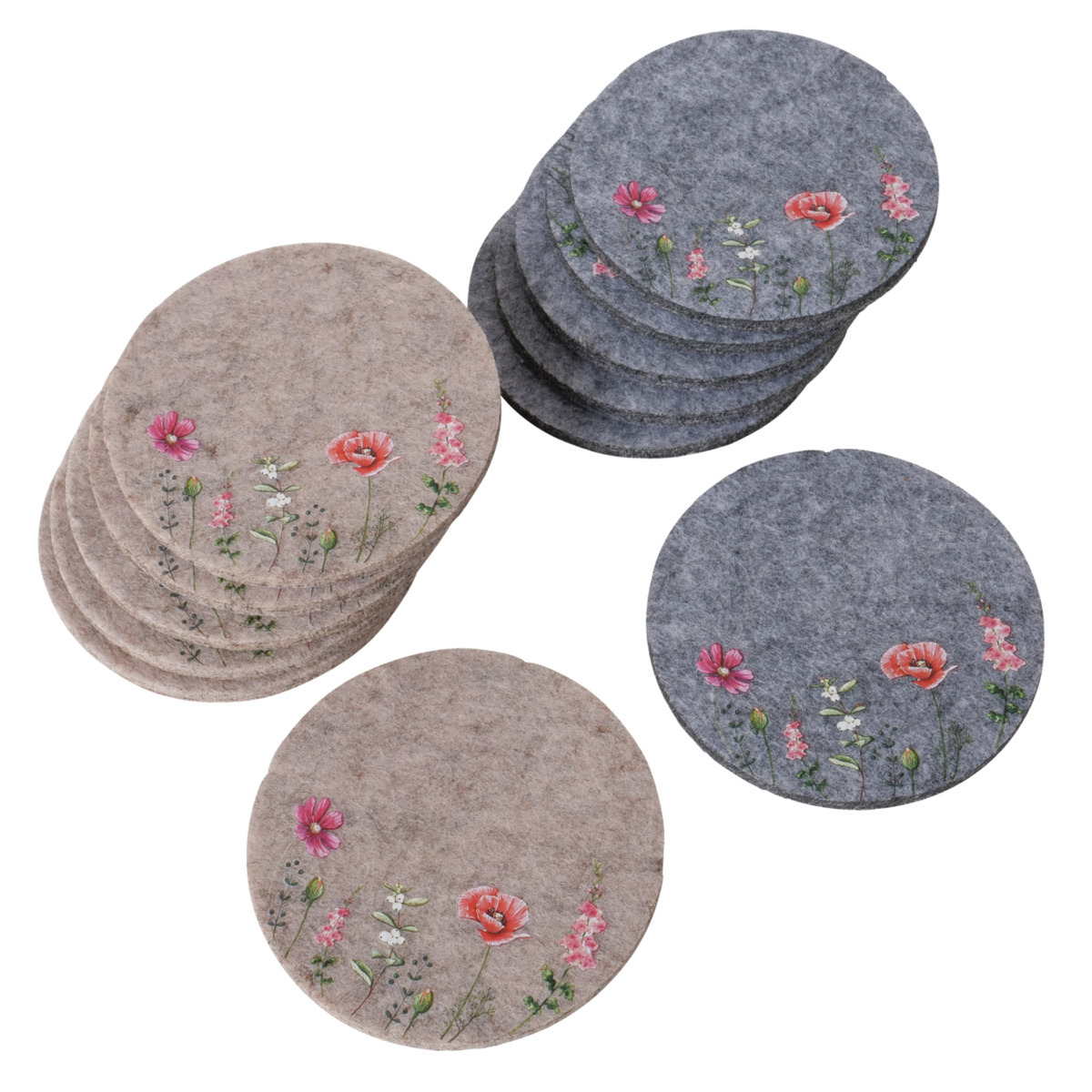 Untersetzer Melina, 6-teilig 2-fach sortiert bei leitermann.de günstig kaufen Untersetzer Melina, 6-teilig 2-fach sortiert