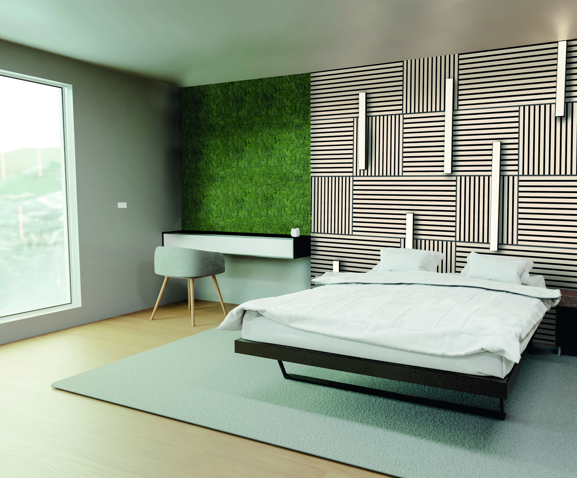 Wandpaneel Modular Wall Echtmoos bei leitermann.de günstig kaufen Wandpaneel Modular Wall Echtmoos