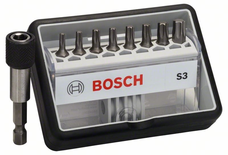 Bosch Bit Set S3 XH robust-line Torx