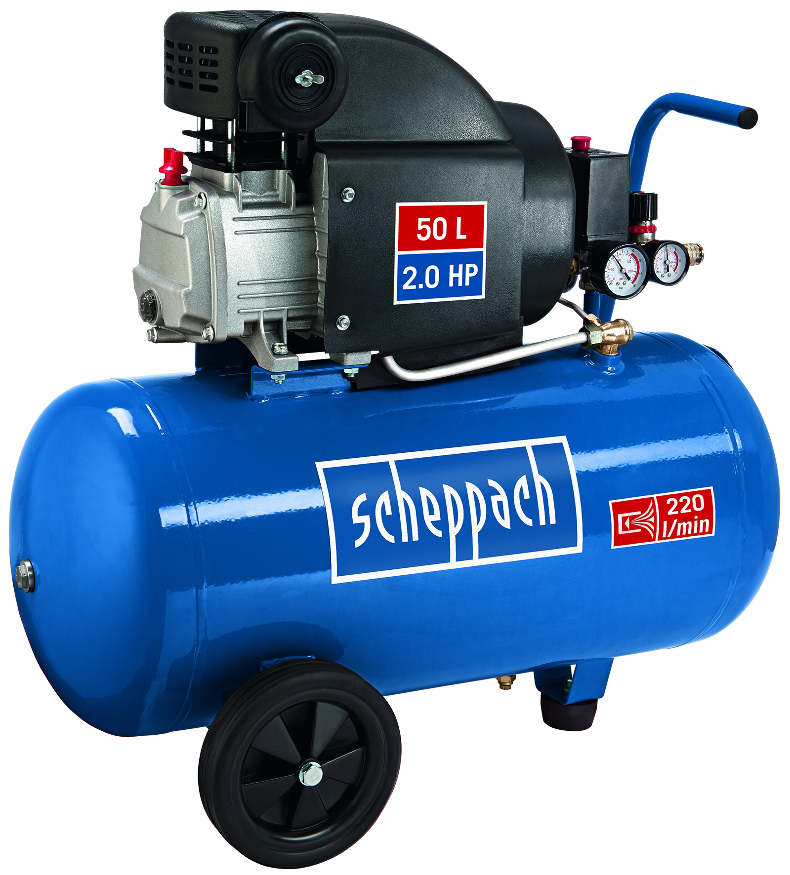 Scheppach Kompressor HC54 – 230V 50Hz 1500W – 50L