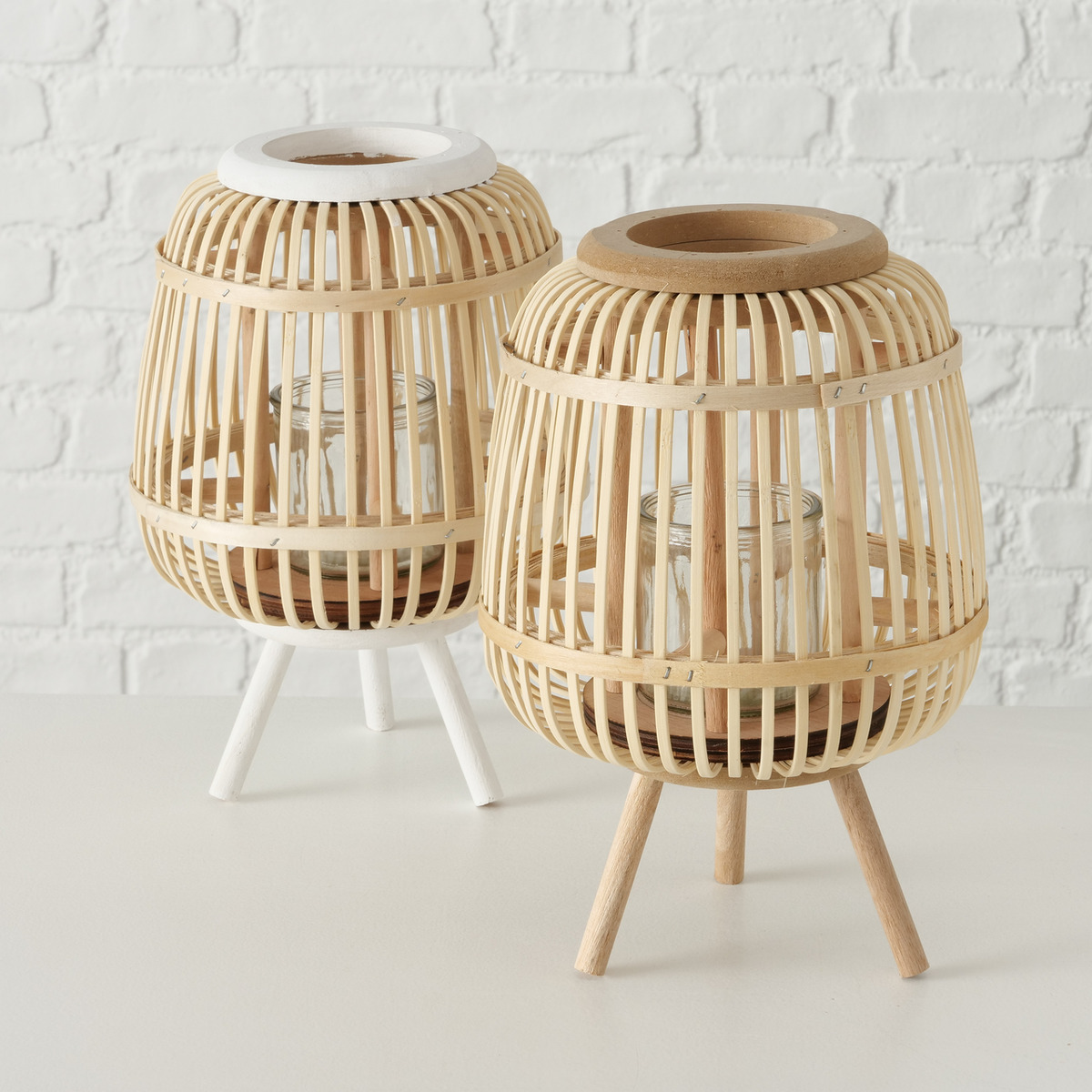 Windlicht Taunia, Dekor 2-fach sortiert bei leitermann.de günstig kaufen Windlicht Taunia, Dekor 2-fach sortiert