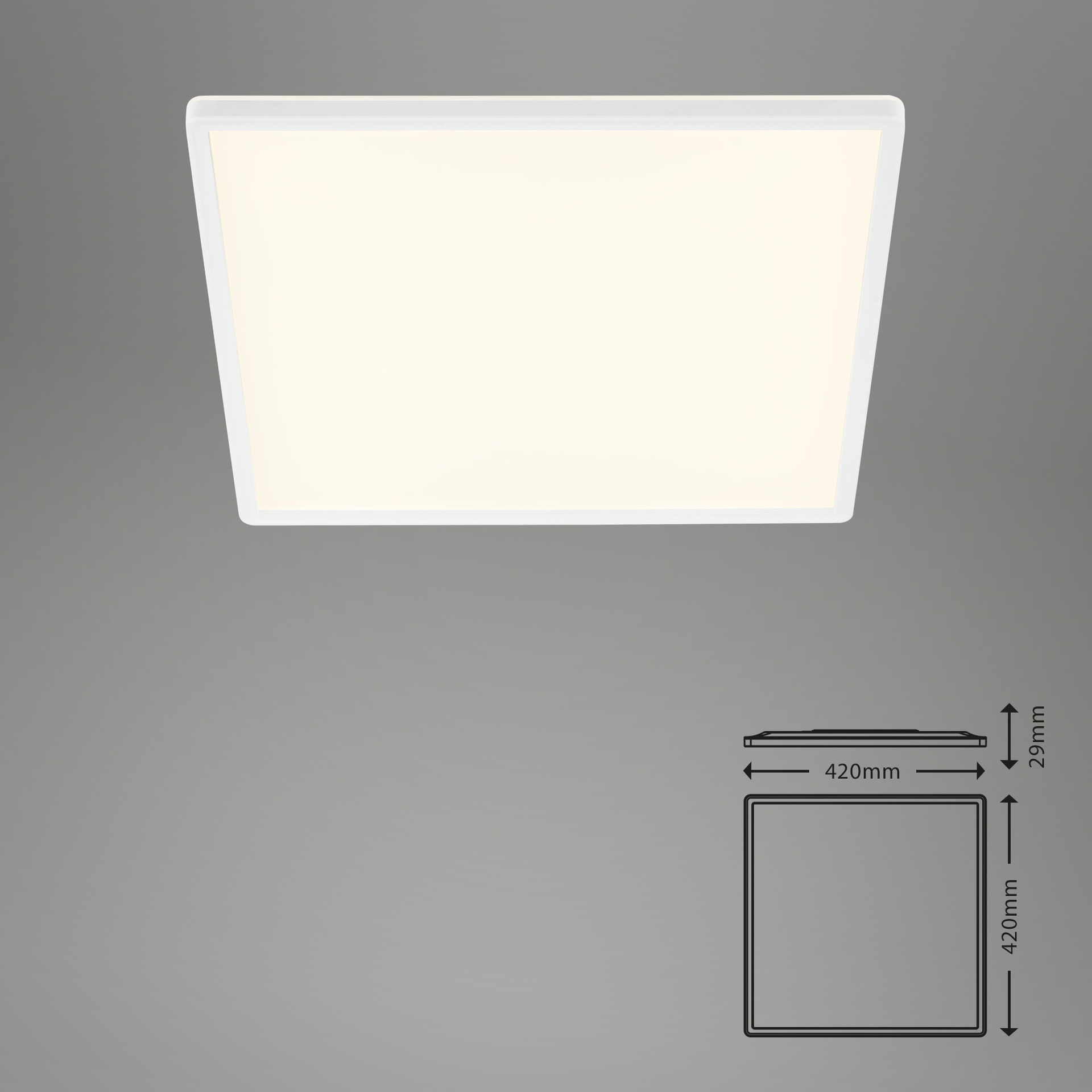 SLIM LED Panel, weiß