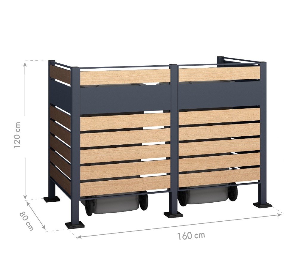 Mülltonnenverkleidung Planum