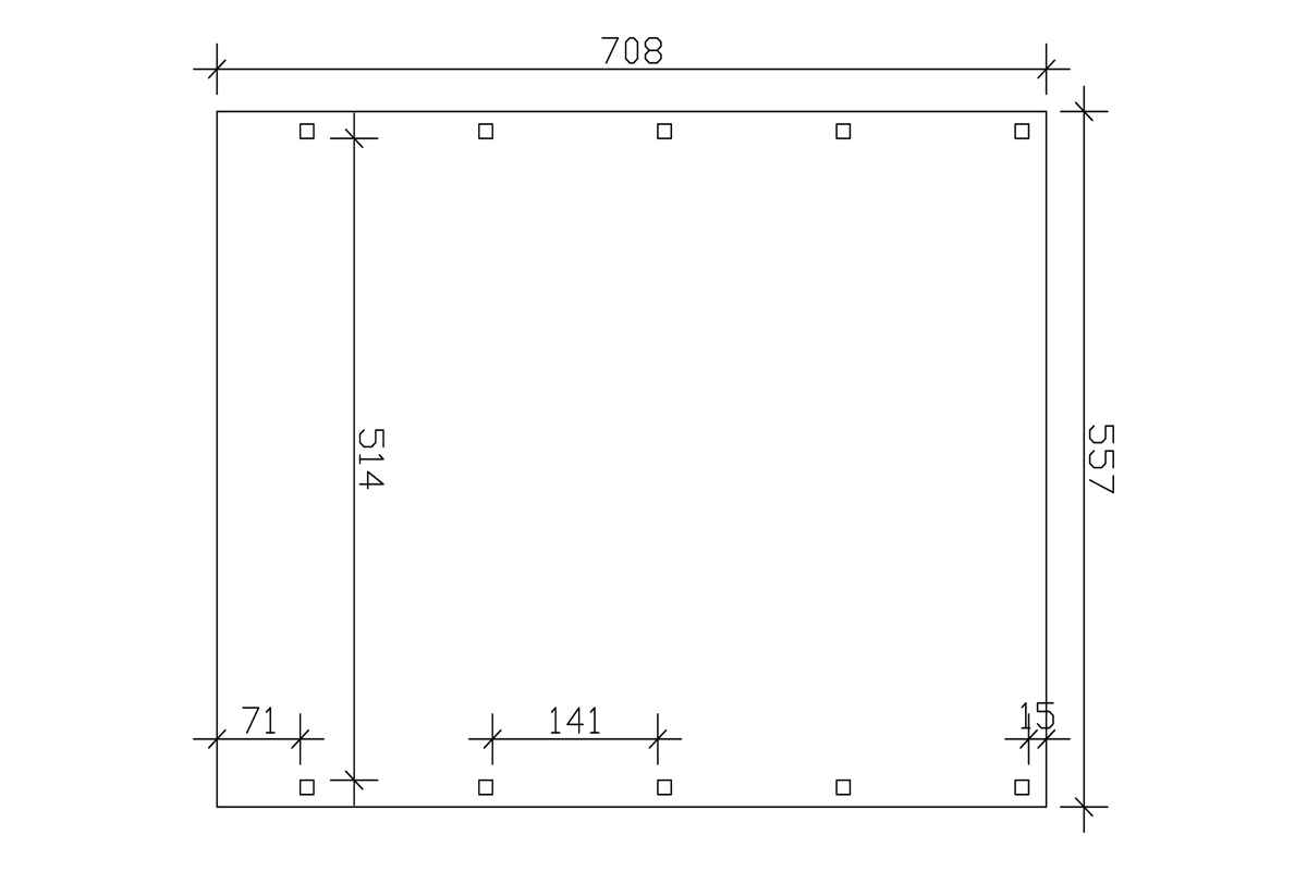 Carport Friesland bei leitermann.de günstig kaufen Carport Friesland