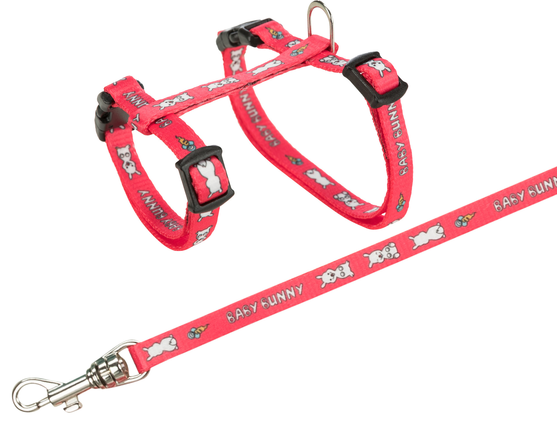 Geschirr mit Leine, kleine Kaninchen