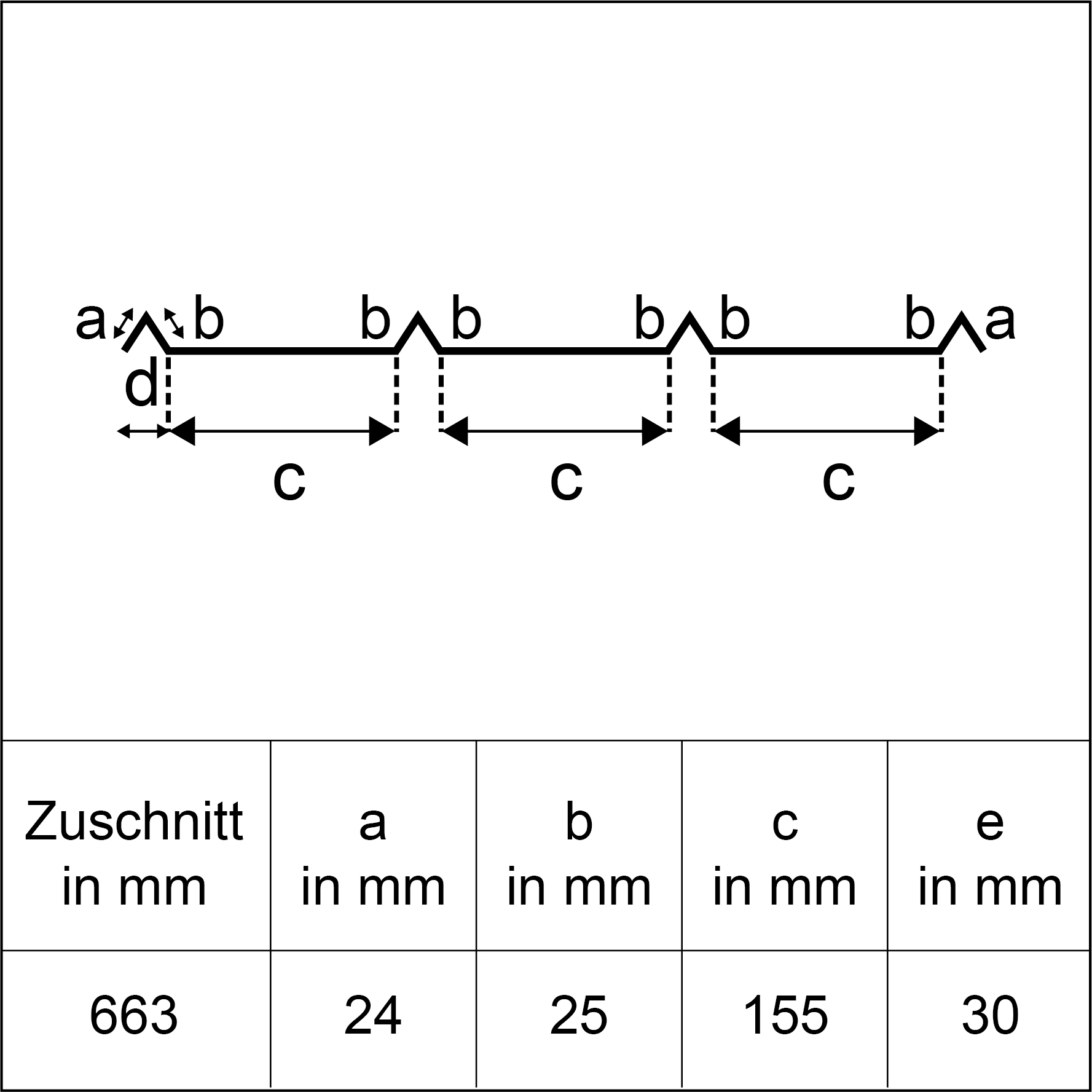 SDF Dach- & Fassadenblech "piccolo", 580mm x 1,18m