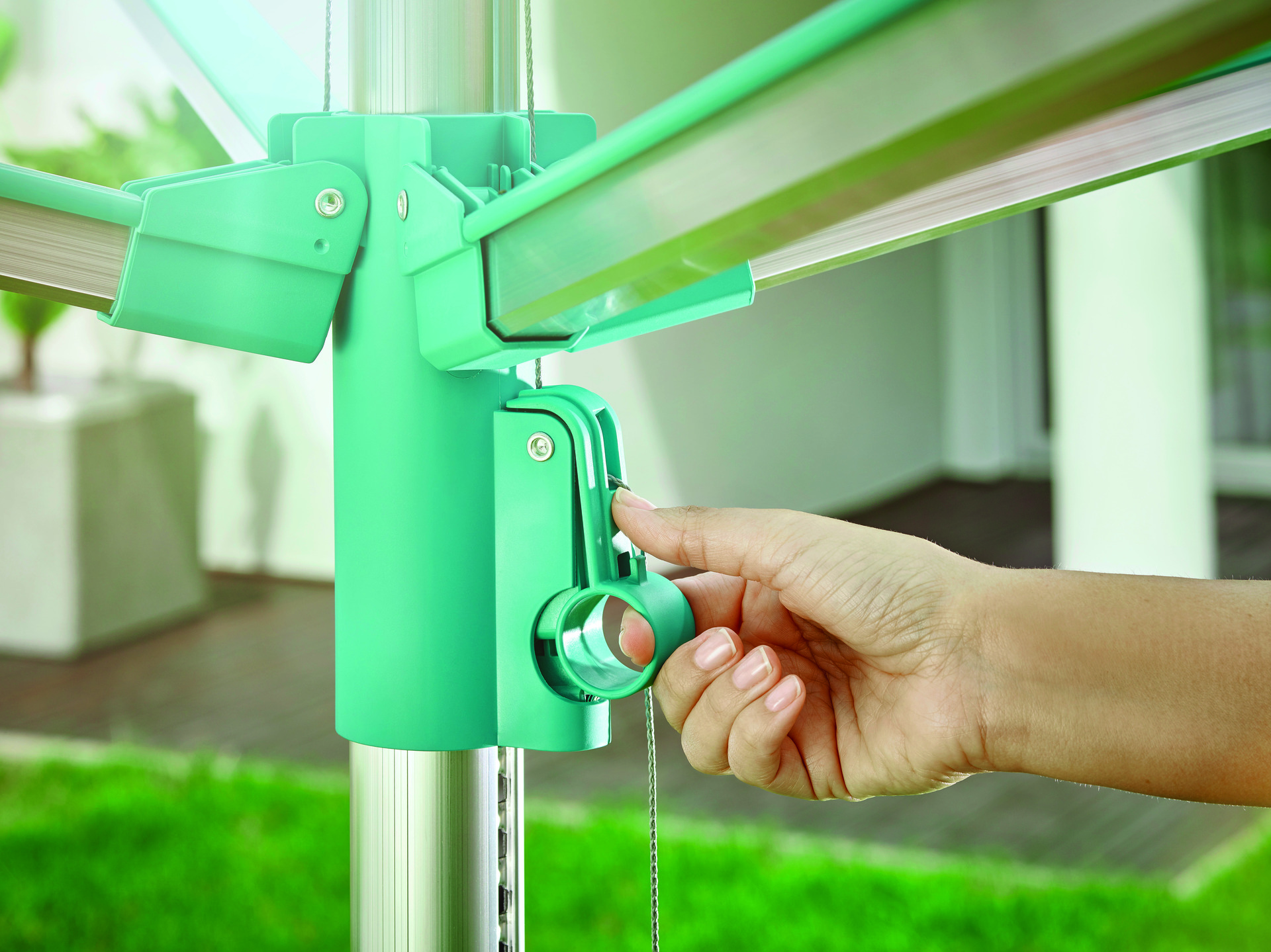 Wäscheschirm Linomatic 500 Easy bei leitermann.de günstig kaufen Wäscheschirm Linomatic 500 Easy