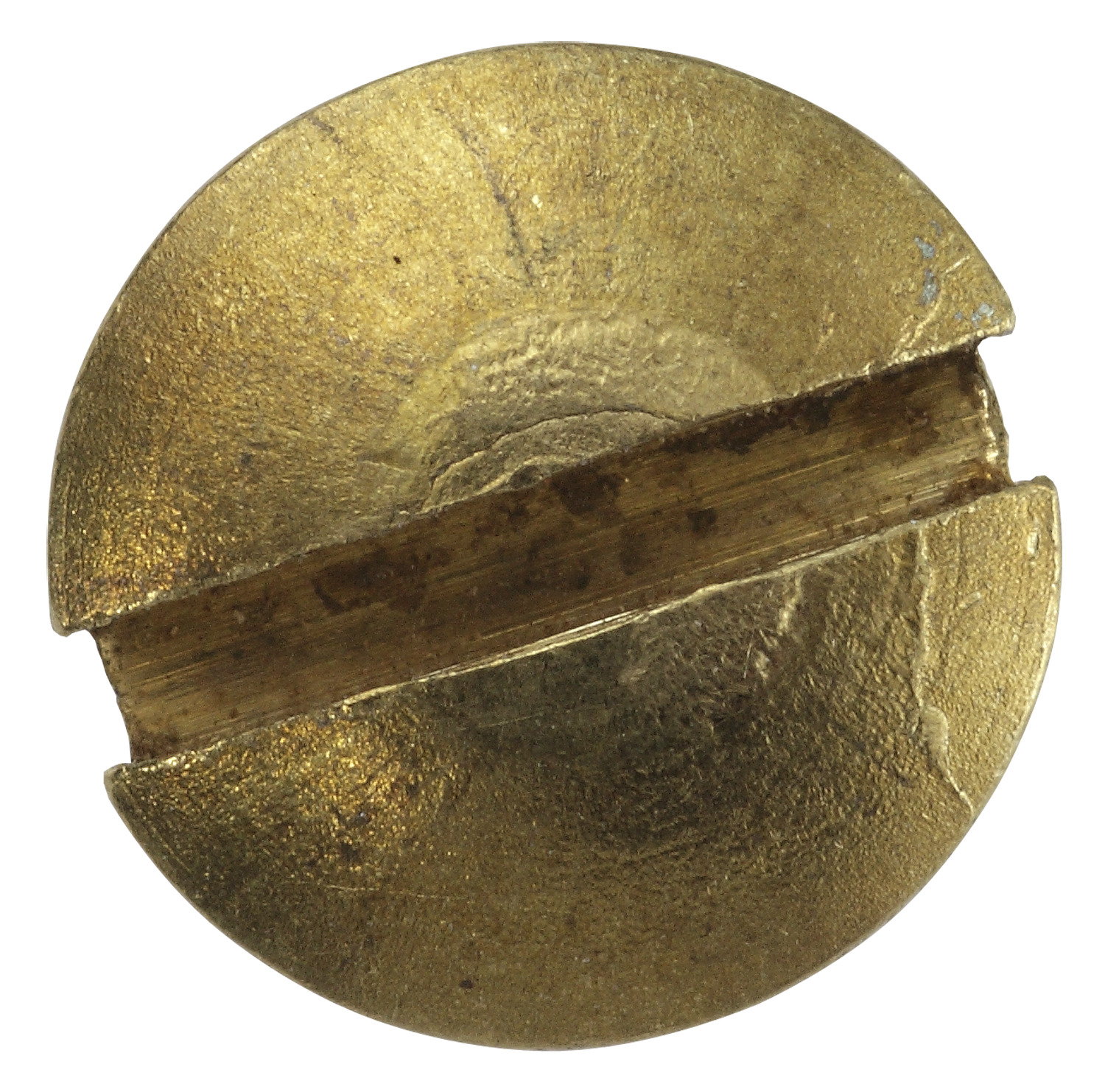 Holzschraube Linsensenkkopf Messing