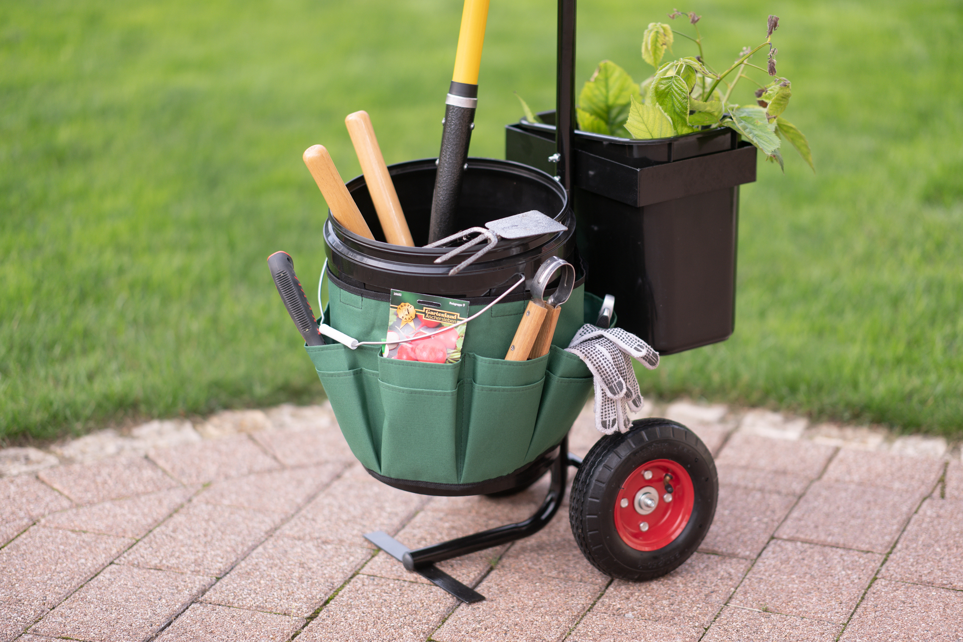 Universal Gartentrolley und Werkzeughalter