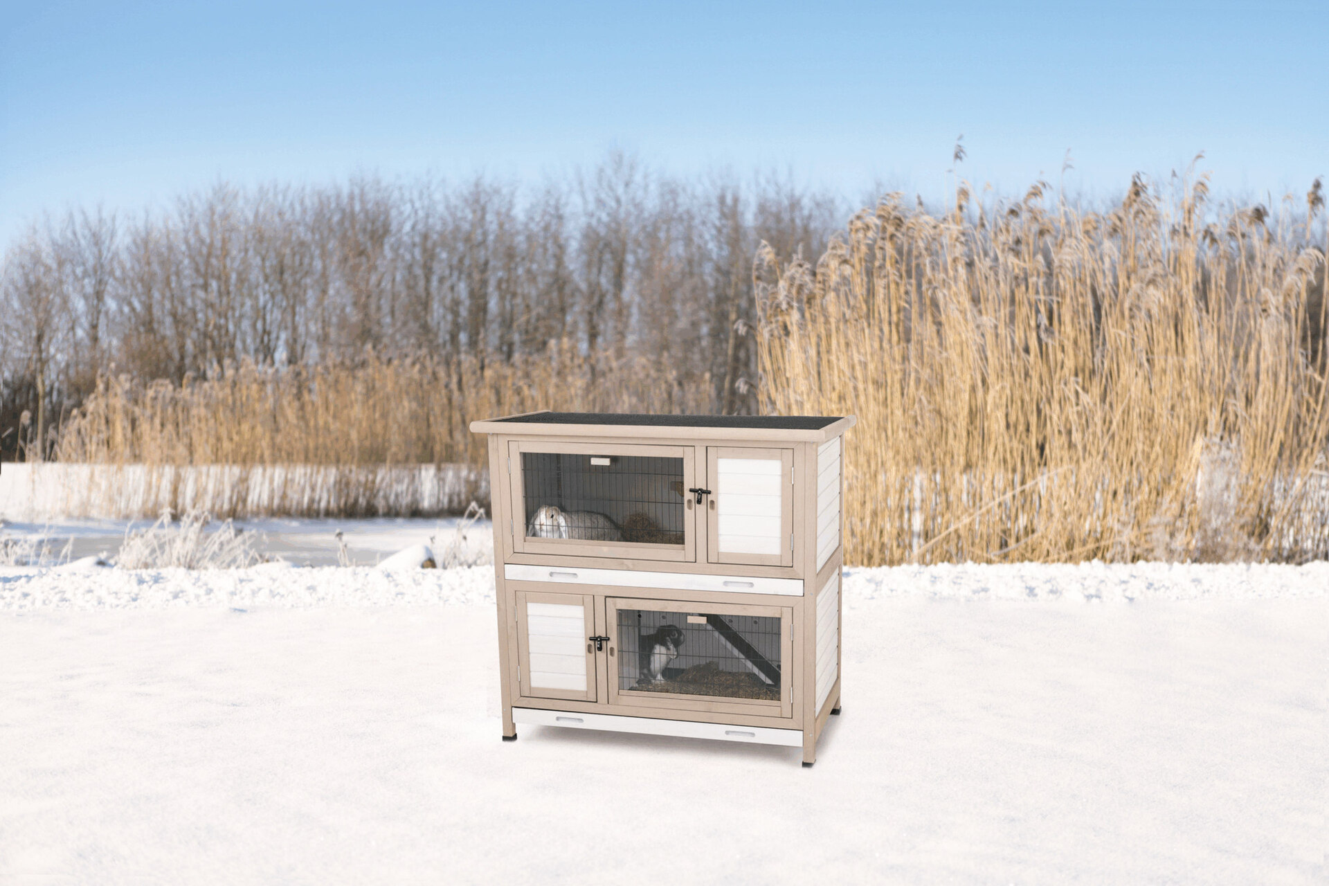Kleintierstall mit Wärmedämmung bei leitermann.de günstig kaufen Kleintierstall mit Wärmedämmung