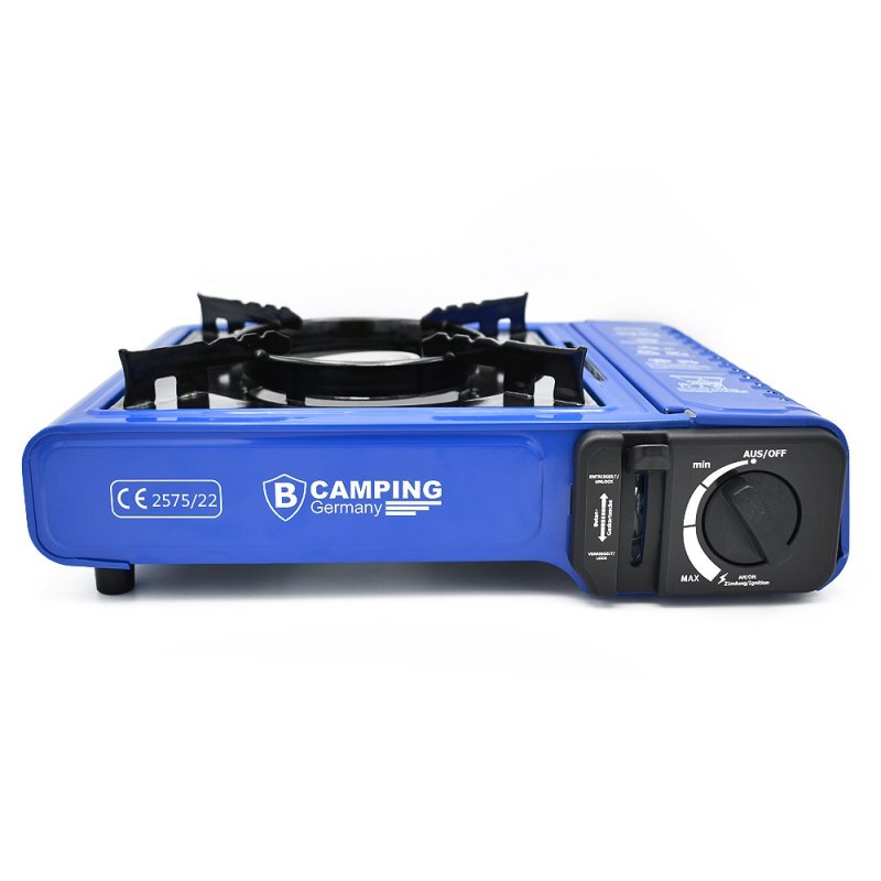 Gaskocher mit zusätzlicher Sicherheits-Platte bei leitermann.de günstig kaufen Gaskocher mit zusätzlicher Sicherheits-Platte