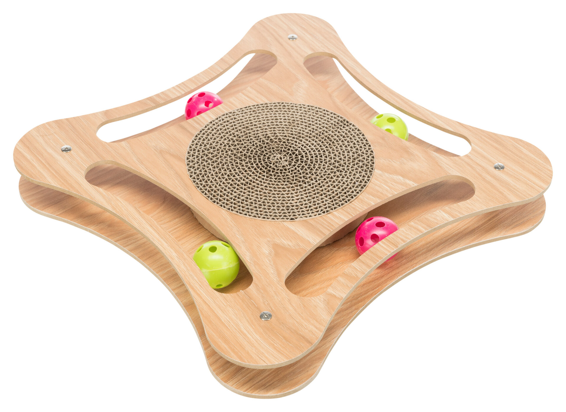 Kratzpappe mit Holzrahmen