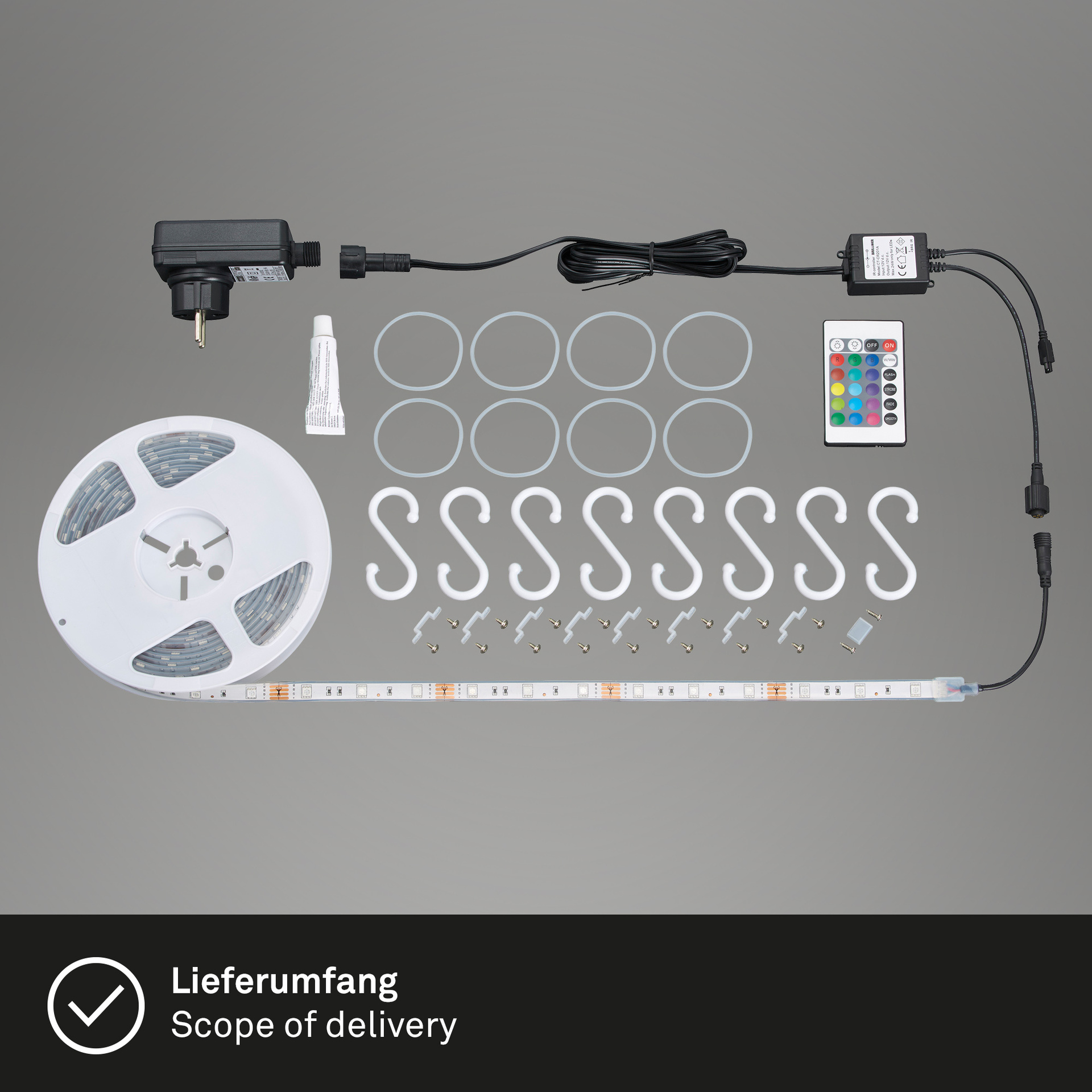 RGB-LED Flexband LED Superline, außen