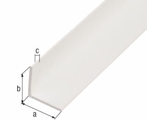 Winkelprofil Kunststoff schwarz