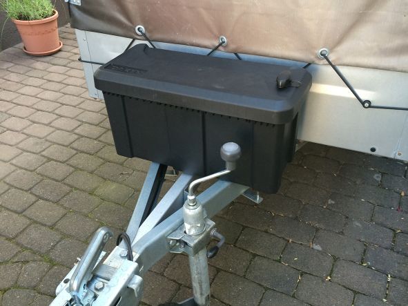 Anhänger Deichselbox abschließbar