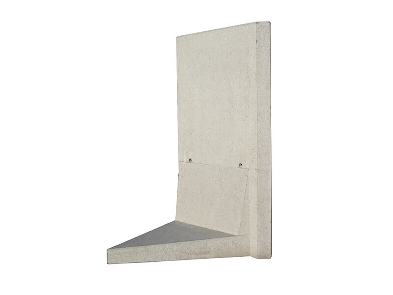 L-Stein-Ecke bewehrt, 90ø, Zweiteilig bei leitermann.de günstig kaufen L-Stein-Ecke bewehrt, 90ø, Zweiteilig