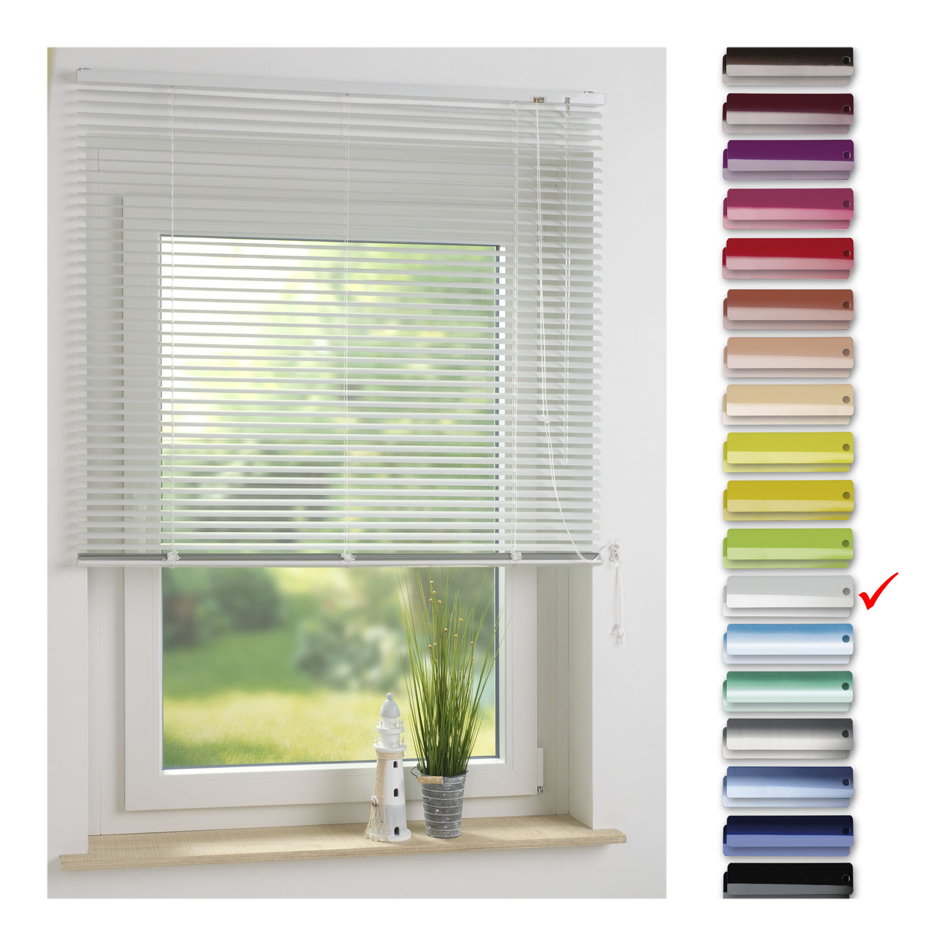 Aluminium-Jalousie für Türen