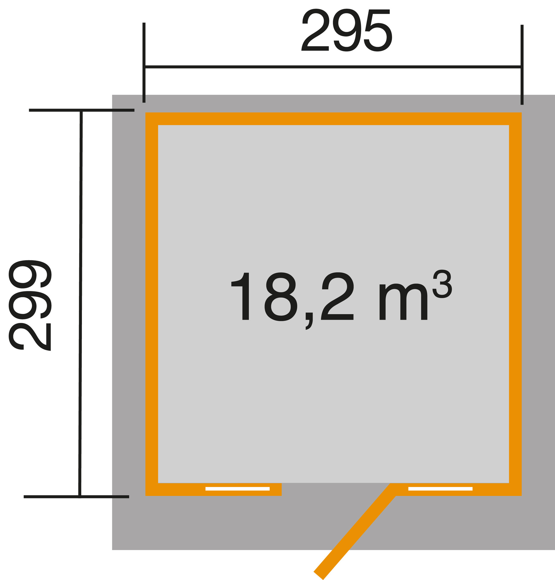 Gartenhaus Panorama 172