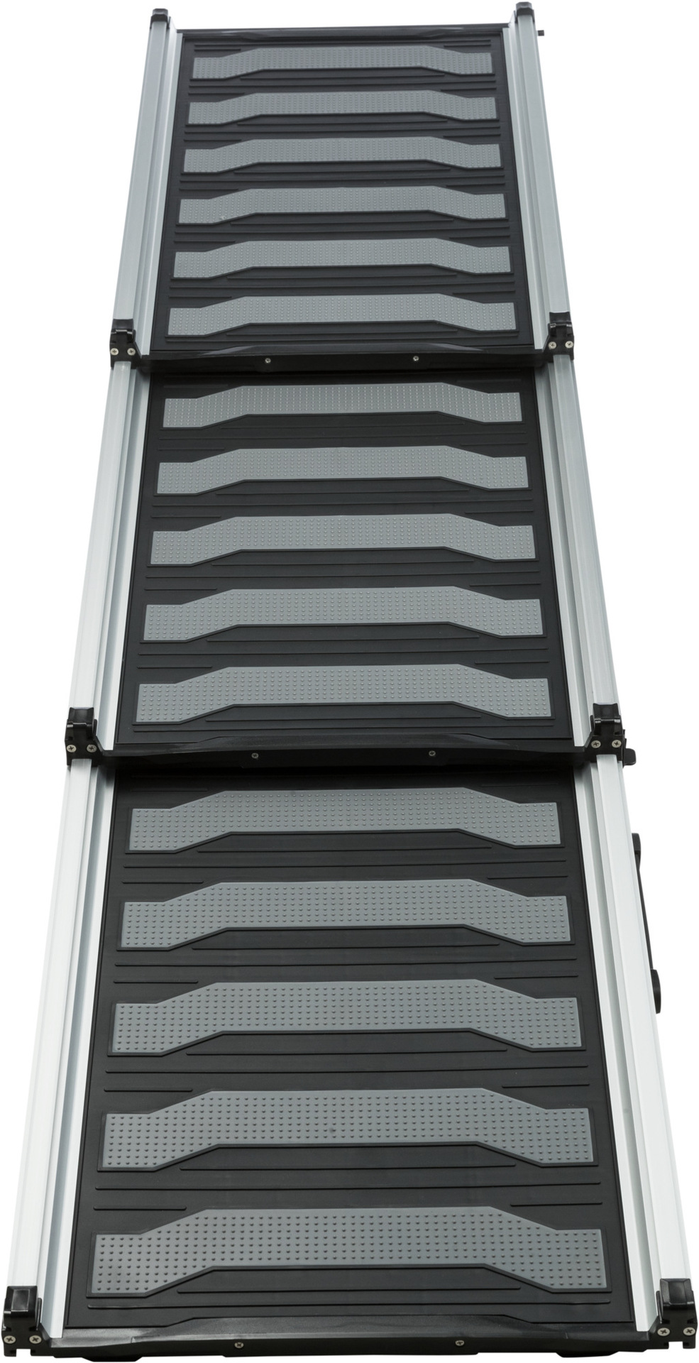 3-fach Teleskop-Rampe, Aluminium/TPR