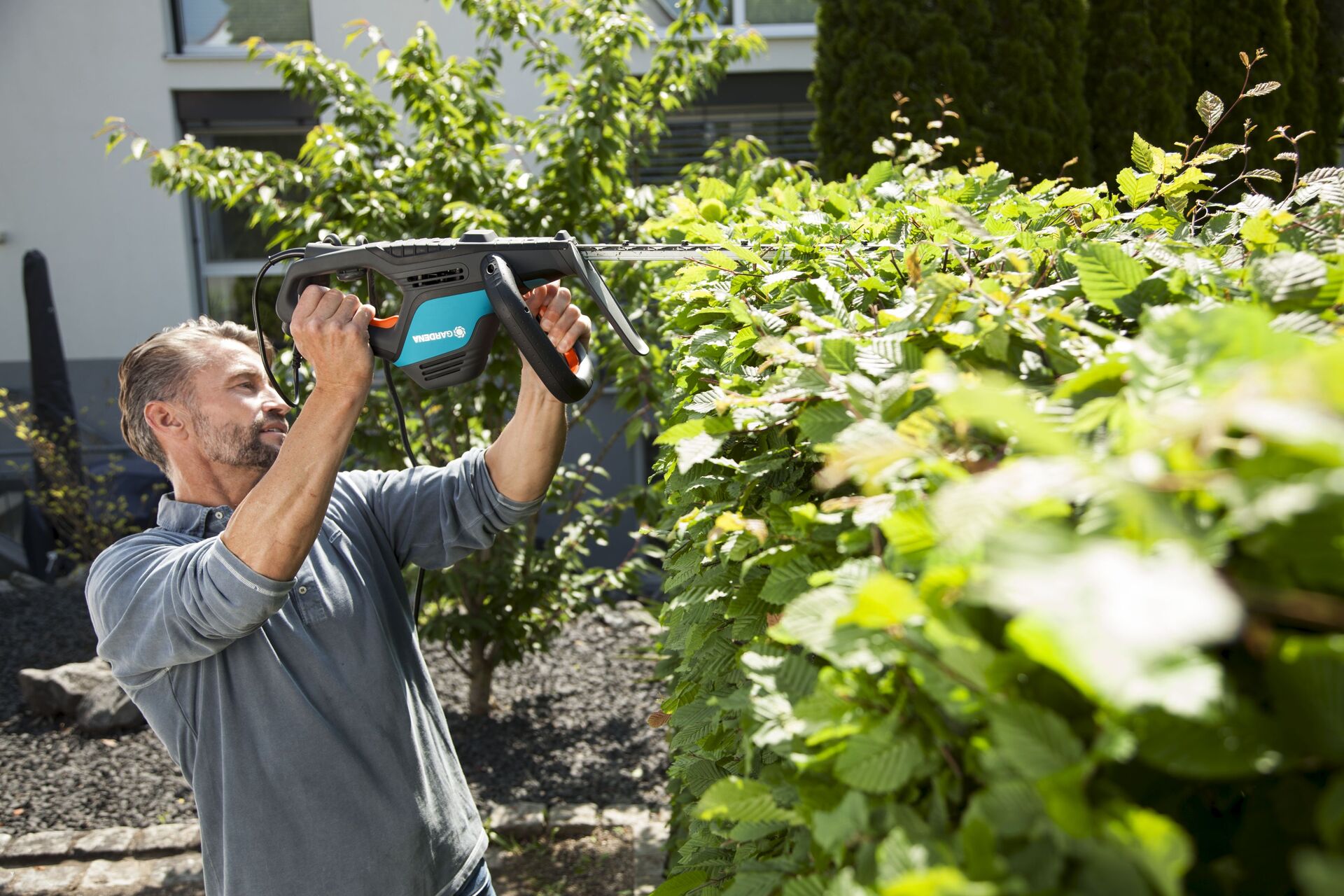 E-Heckenschere ComfortCut 550/50 bei leitermann.de günstig kaufen E-Heckenschere ComfortCut 550/50