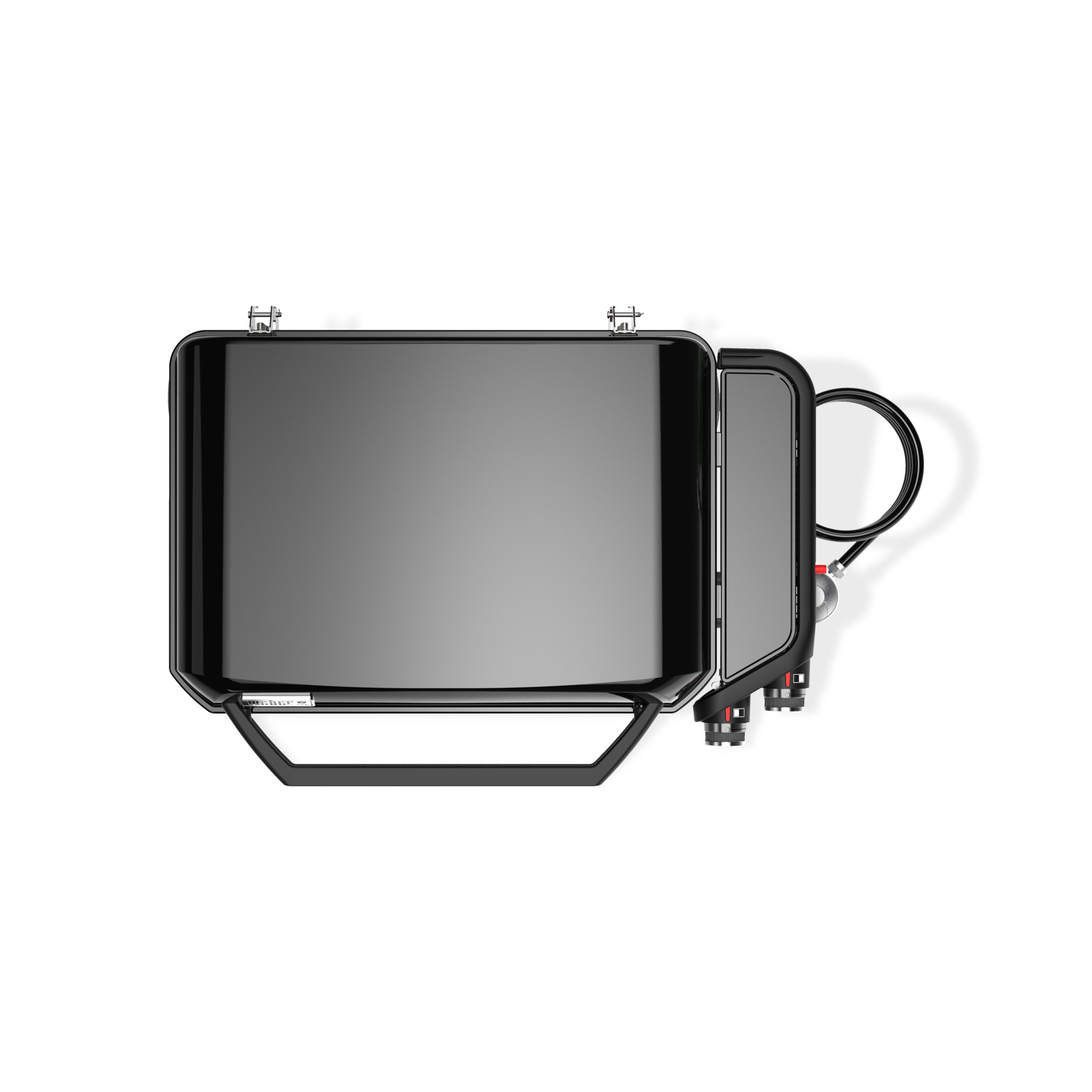 Slate GP56 Premium Plancha Gasgrill, schwarz