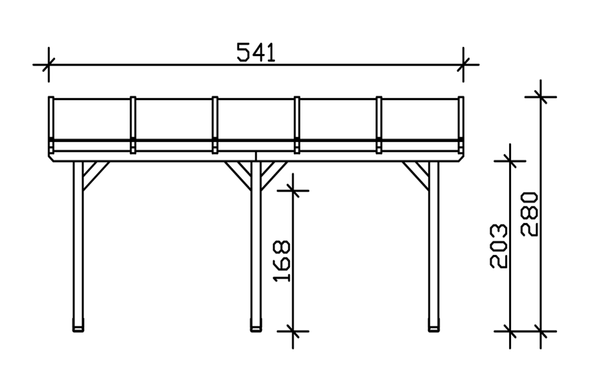 Terrassenüberdachung Andria