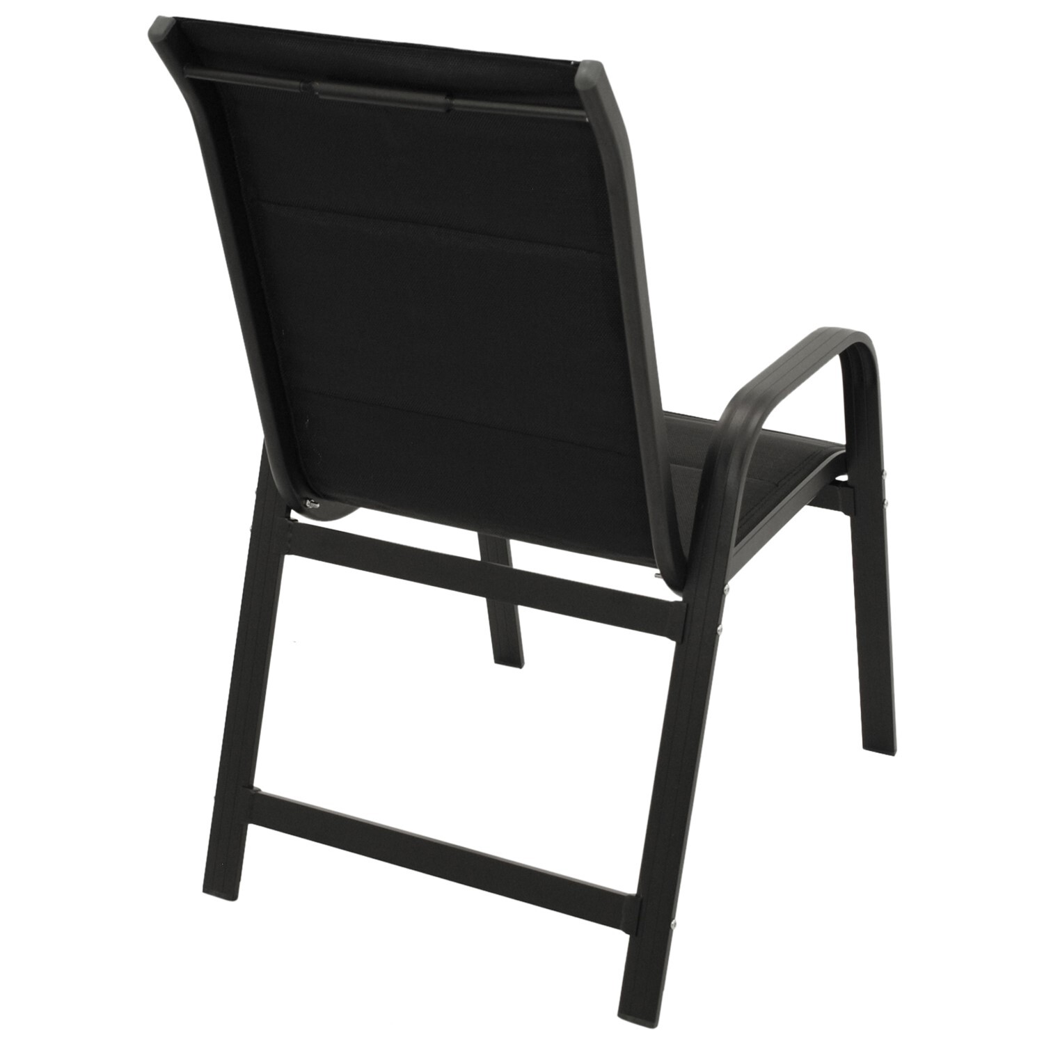 Stapelsessel Hochlehner Aluminium/Textil gepolstert, 2 Stück bei leitermann.de günstig kaufen Stapelsessel Hochlehner Aluminium/Textil gepolstert, 2 Stück