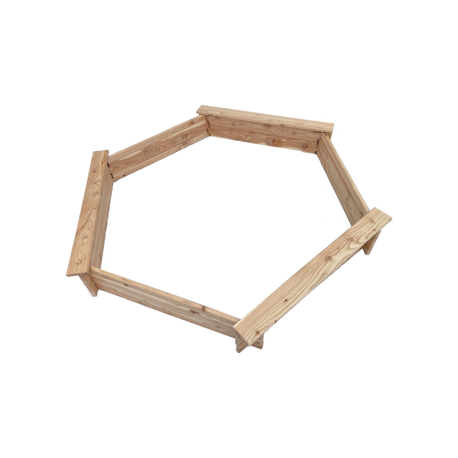 TILDA Sandkasten 6-Eck Ø 150 cm bei leitermann.de günstig kaufen TILDA Sandkasten 6-Eck Ø 150 cm