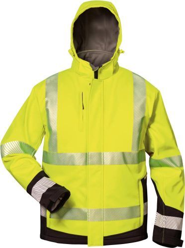 Warnschutz-Softshell-Jacke MELVIN bei leitermann.de günstig kaufen Warnschutz-Softshell-Jacke MELVIN