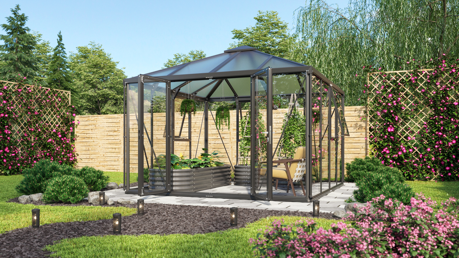 Gewächshaus Minos ESG HKP bei leitermann.de günstig kaufen Gewächshaus Minos ESG HKP