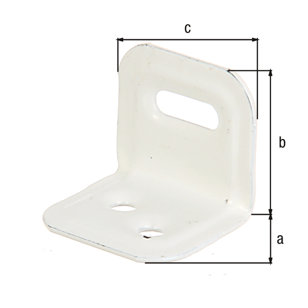 Verstellwinkel geprägt mit Langloch