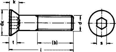 Senkschraube DIN 7991 M 5x 20 8.8 verzinkt E-NORMpro 500 Stück
