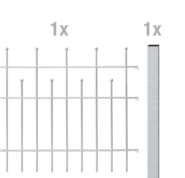 Anbauset Zierzaun Madrid