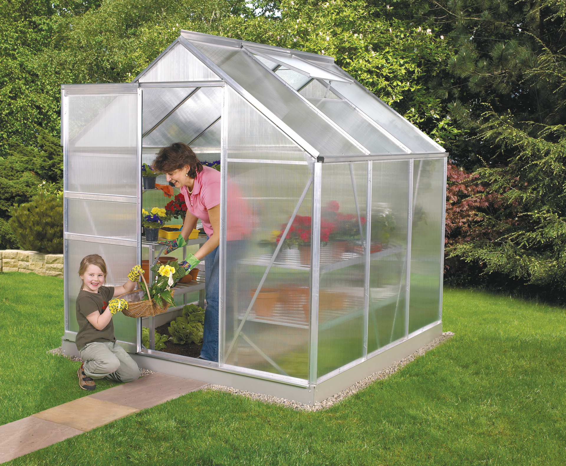 Gewächshaus Venus 3800 bei leitermann.de günstig kaufen Gewächshaus Venus 3800