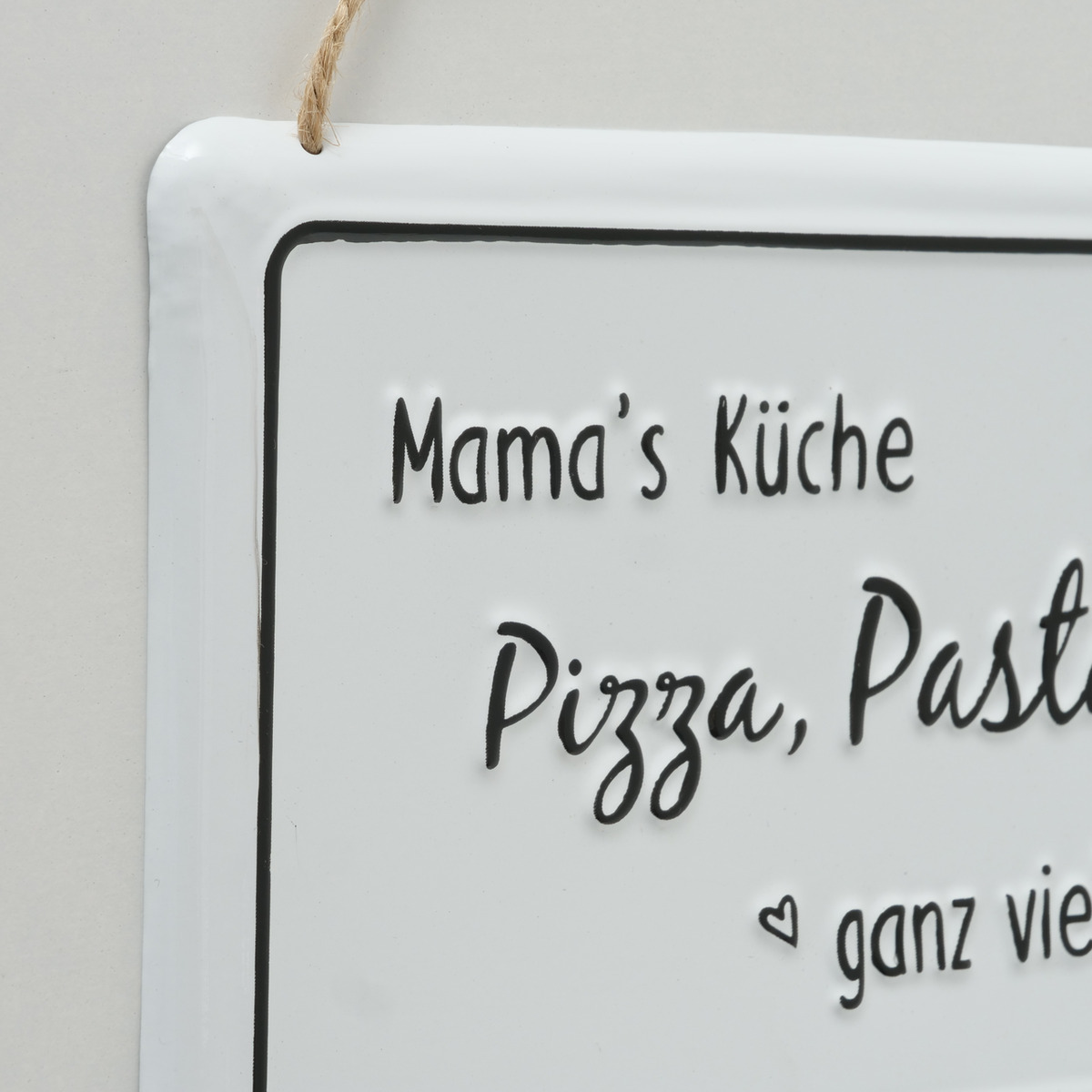 Schild Mama's Küche, Dekor 2-fach sortiert