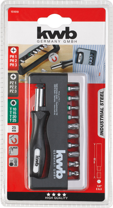Handy Bit-Box 12-tlg bei leitermann.de günstig kaufen Handy Bit-Box 12-tlg
