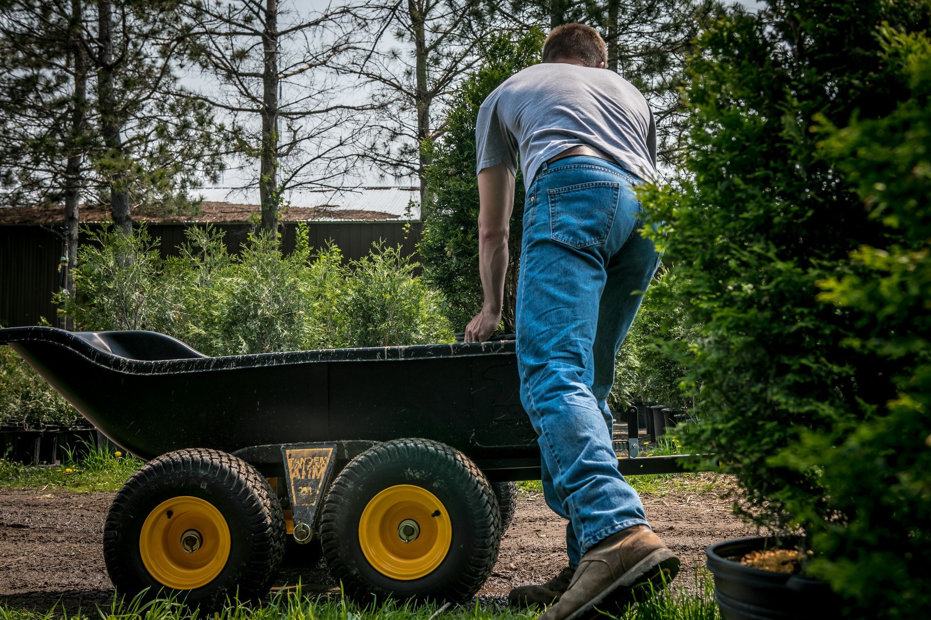 Tandem Trailer Anhänger TA1500 bei leitermann.de günstig kaufen Tandem Trailer Anhänger TA1500