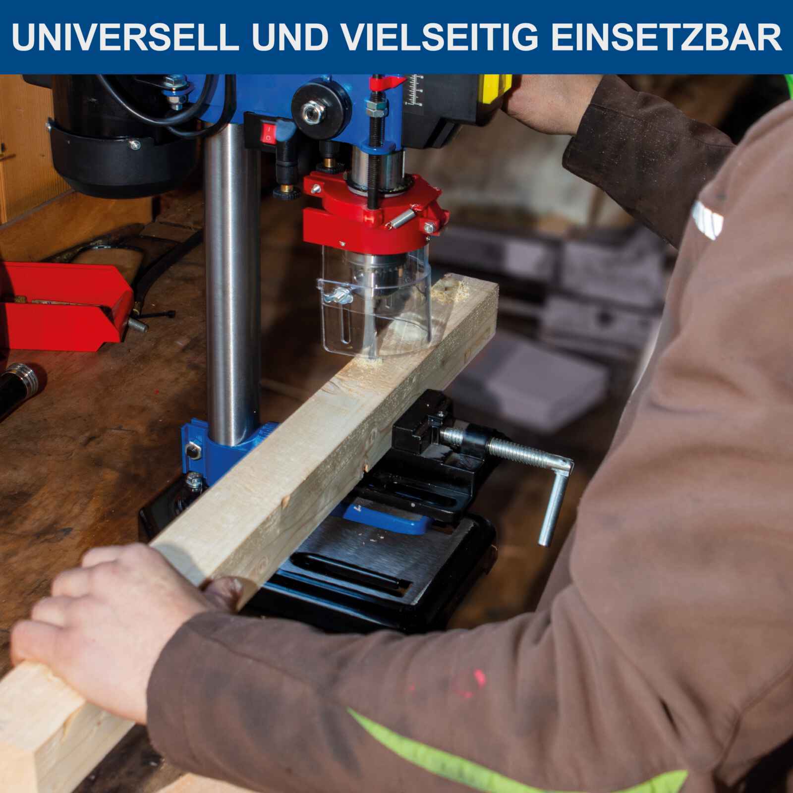 Bohrmaschine DP16VLS, 230-240V 50Hz 500W bei leitermann.de günstig kaufen Bohrmaschine DP16VLS, 230-240V 50Hz 500W