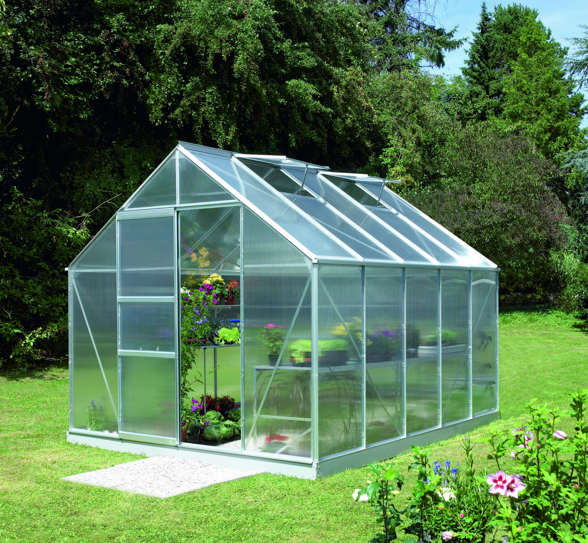 Gewächshaus Merkur 8300 bei leitermann.de günstig kaufen Gewächshaus Merkur 8300
