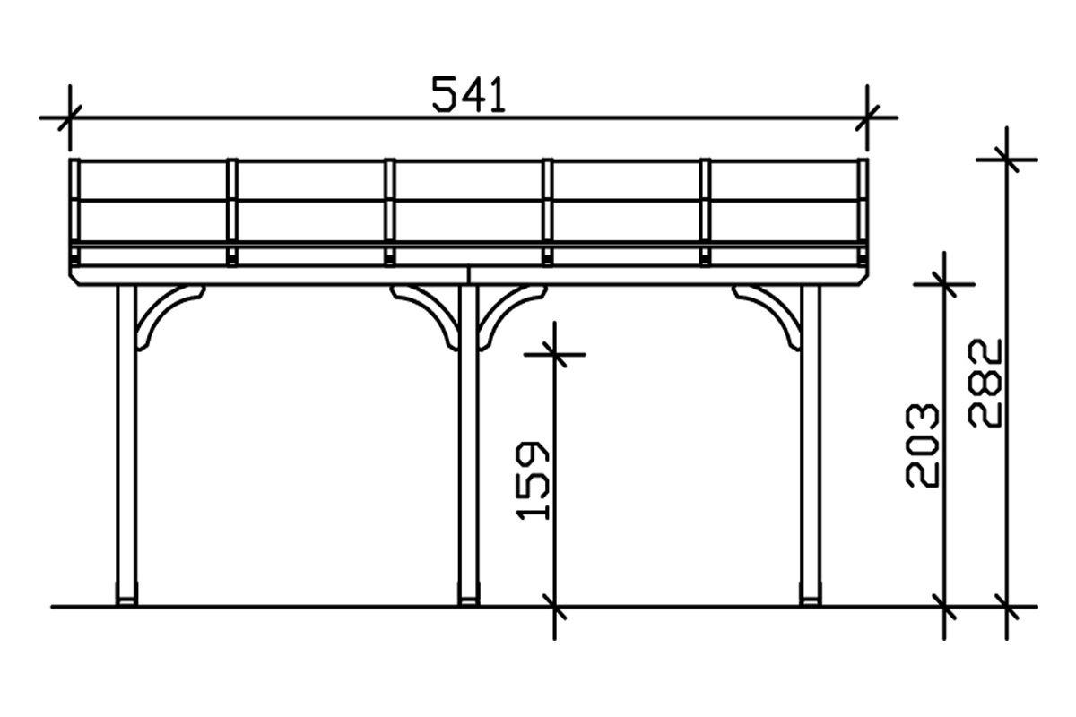 Terrassenüberdachung Venezia bei leitermann.de günstig kaufen Terrassenüberdachung Venezia
