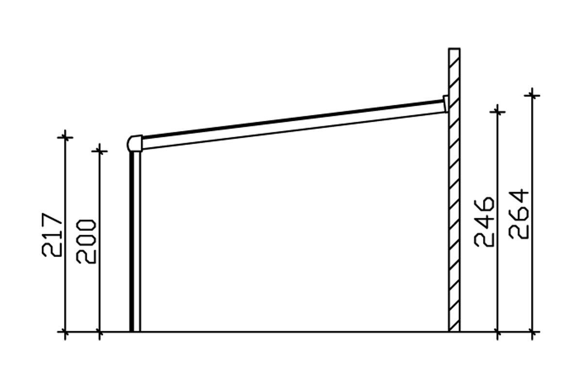Terrassenüberdachung Modena