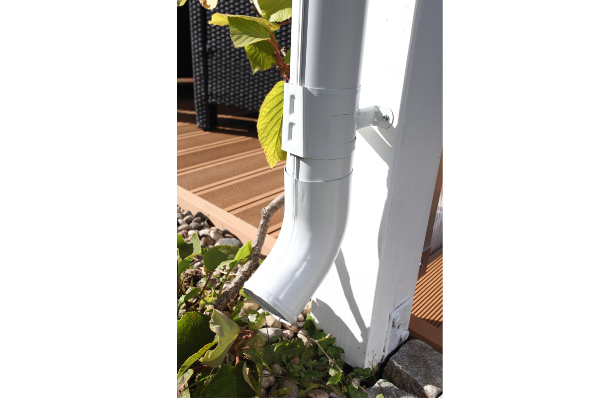 Regenrinnen-Set 812cm (2er-Set), Stahl